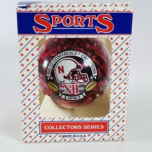 Sports Collectors Series NCAA Nebraska Cornhuskers 1997 Big 12 Champs Ornament
